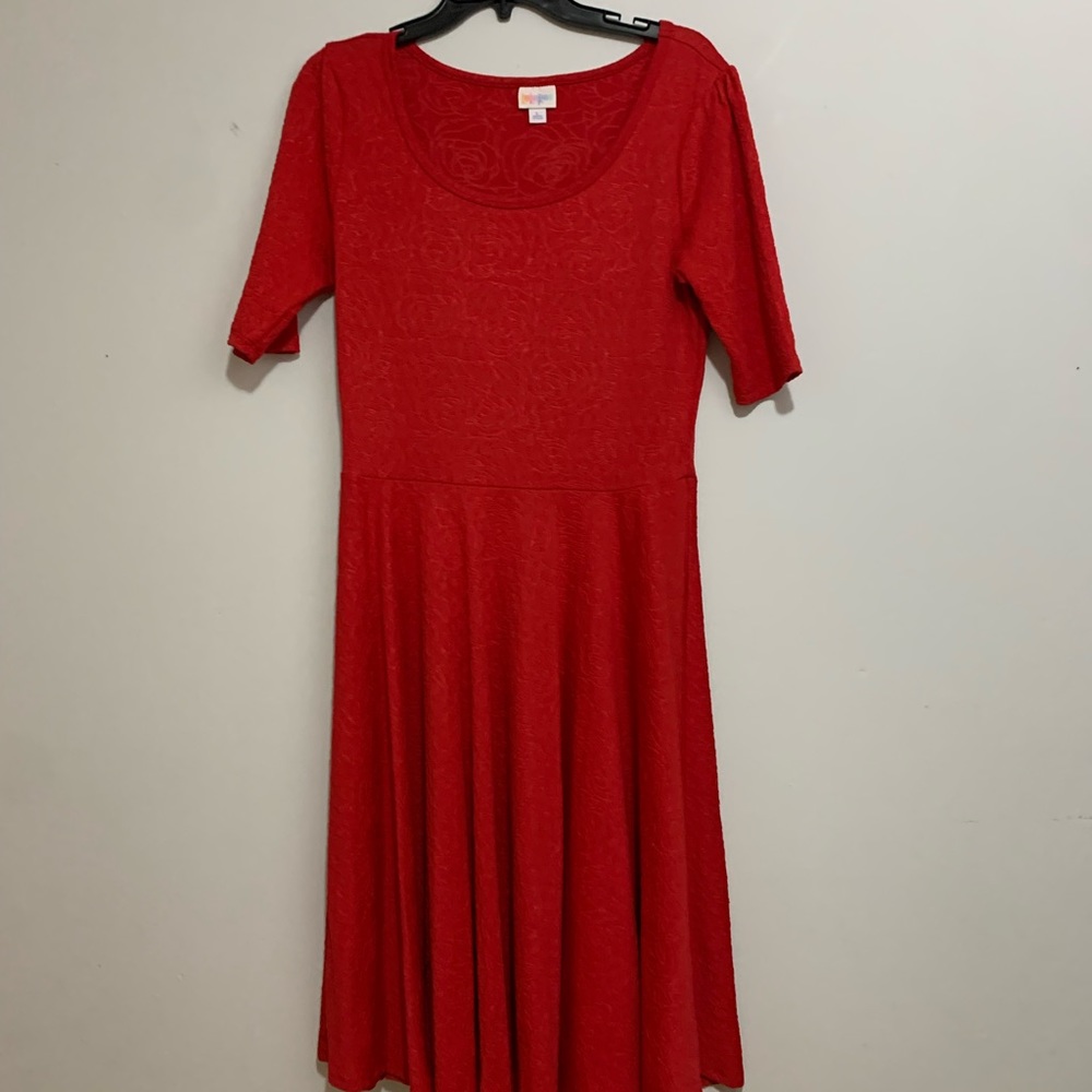 Beautiful red dress